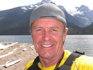 John Roskelley at a takeout north of Revelstoke. Photo courtesy of John Roskelley