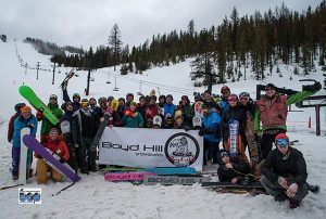 Photo courtesy of Boyd Hill Snowskates.