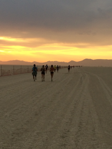 Photo of runners by Janelle McCabe